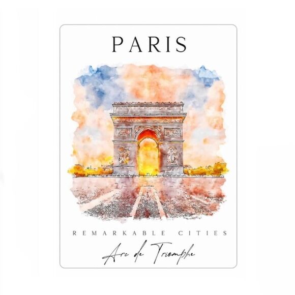Paris France Arc de Triomphe Magnet - Picture 1 of 3